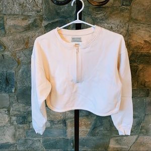 URBAN OUTFITTERS ZIP CREWNECK
